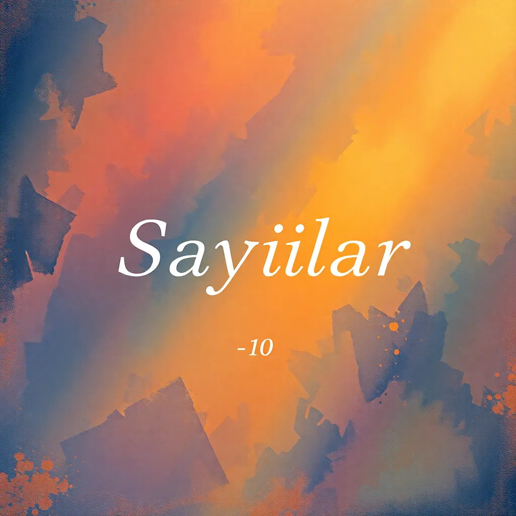 Sayılar 1 - 10