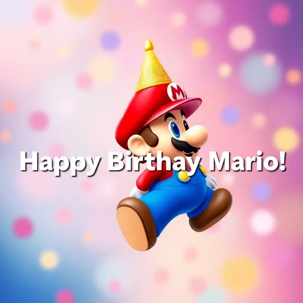 Happy Birthday Mario!