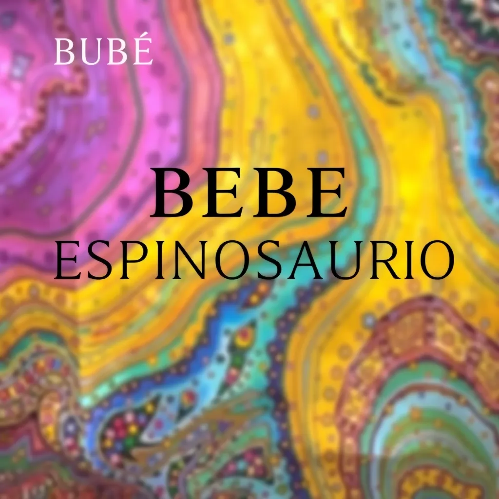 BEBÉ ESPINOSAURIO VELA