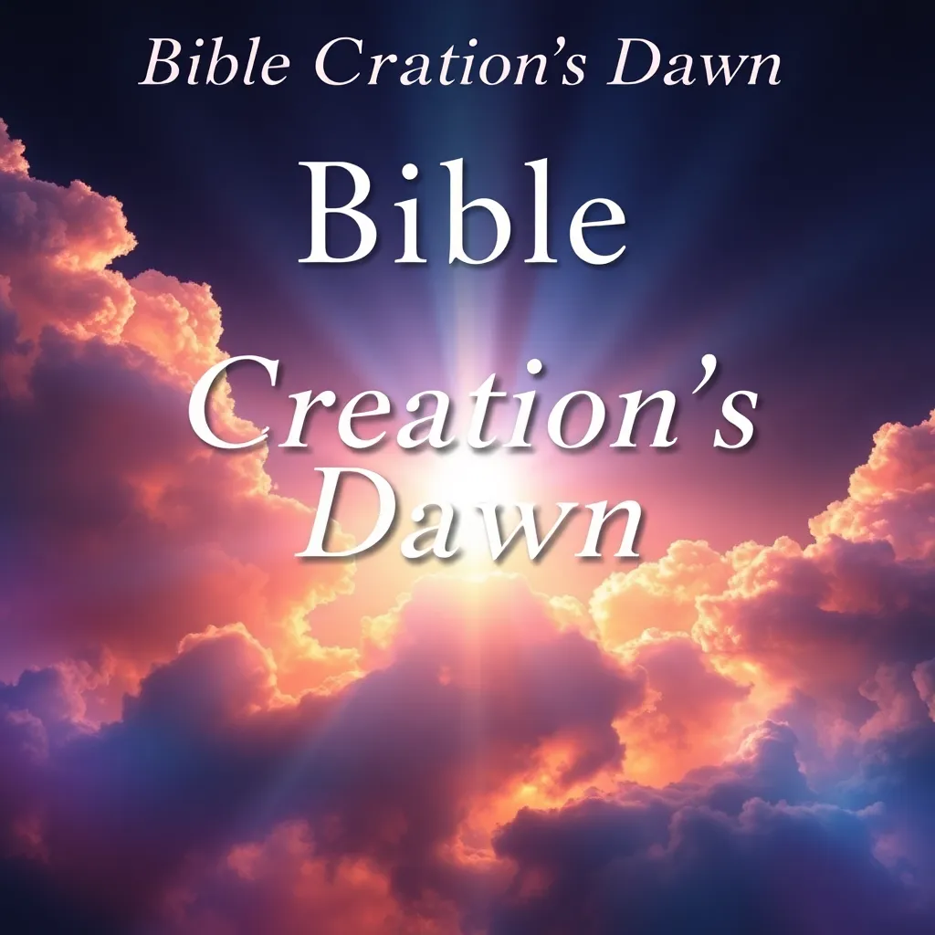 Bible Creation's Dawn