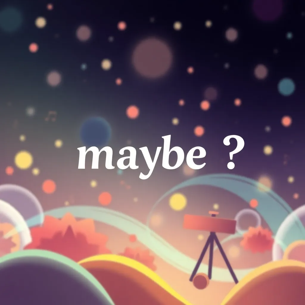 maybe?