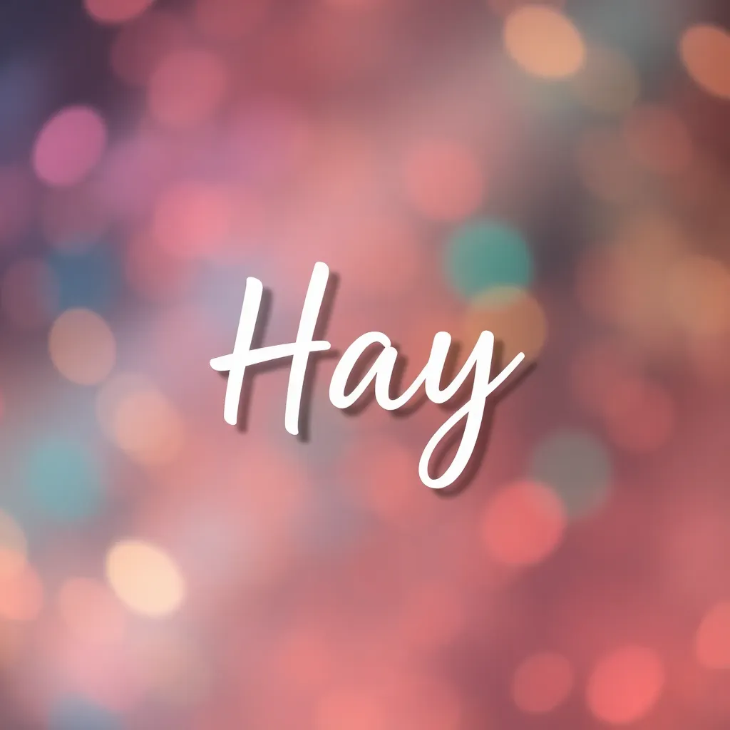 Hay