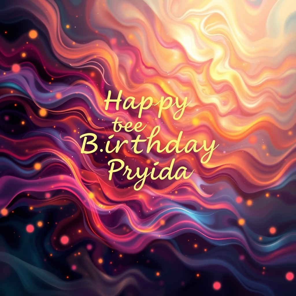 happy birthday priya
