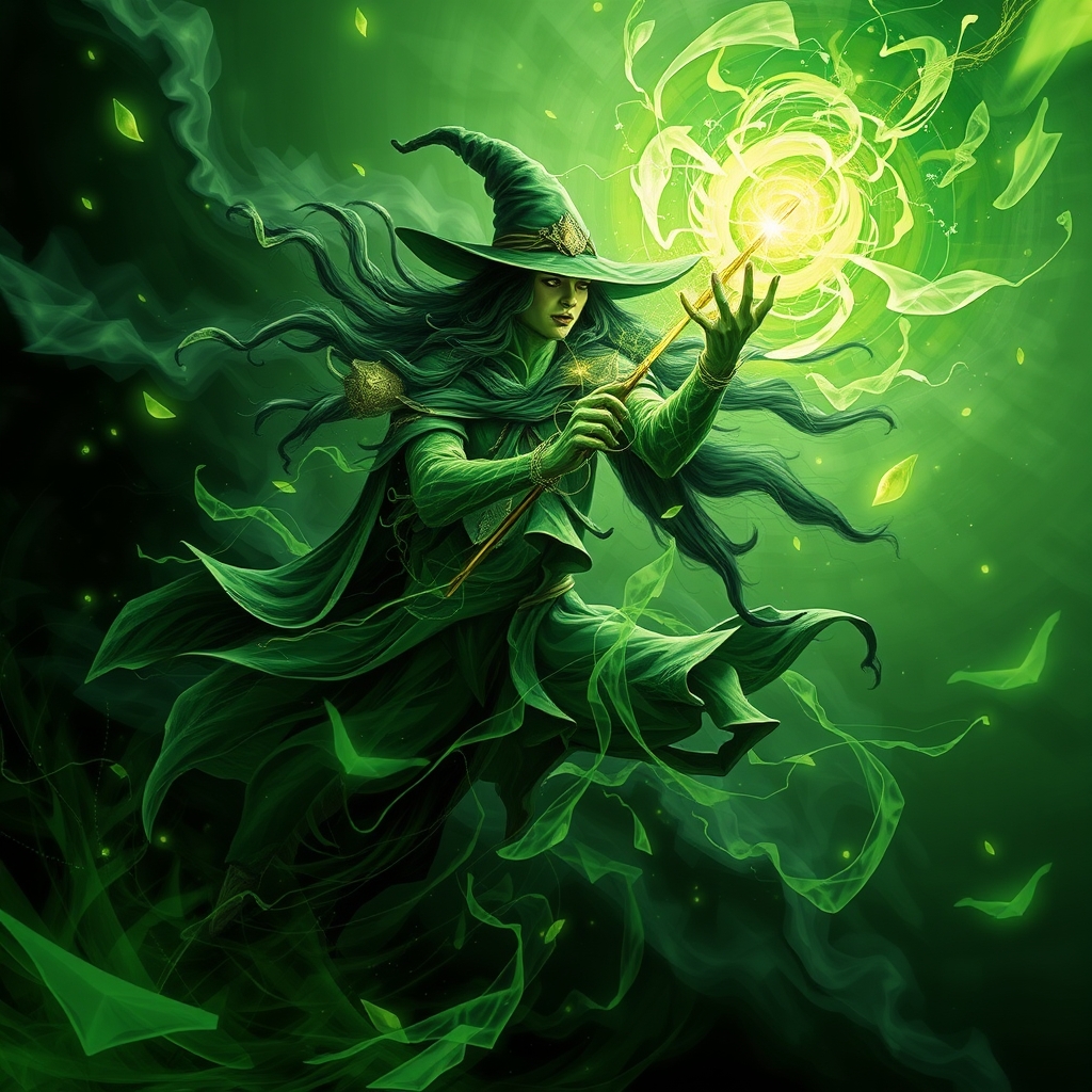 The legend of green witch 