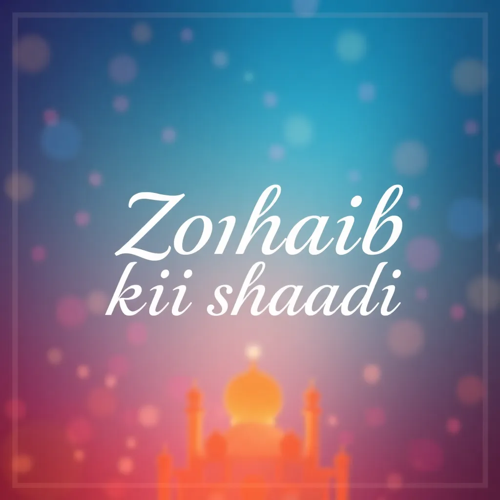 Zohaib ki shaadi