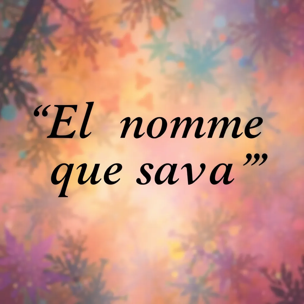 El nombre que salva 