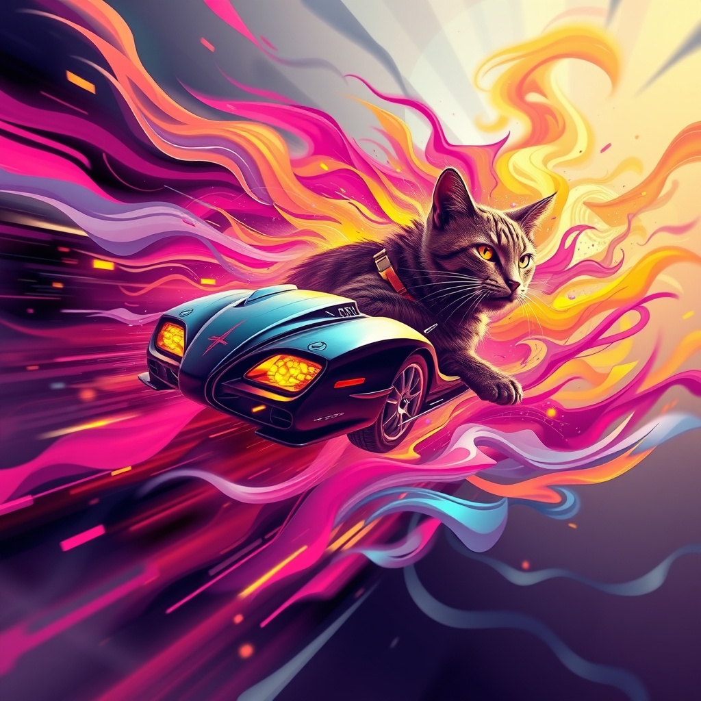 🚀 "Fast Cats" 🏎️🐱