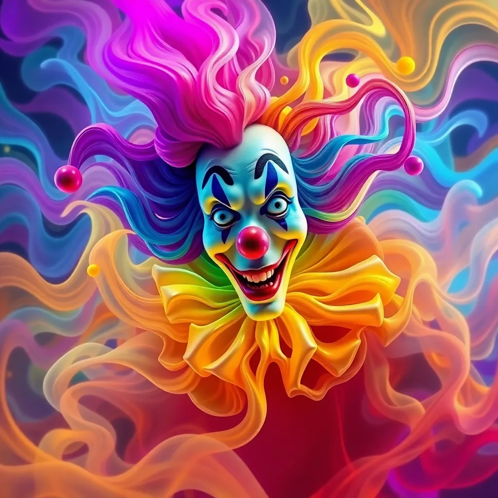 crazy clown