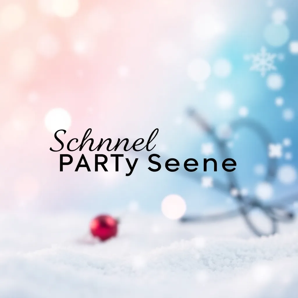 Schnell Party Schnee