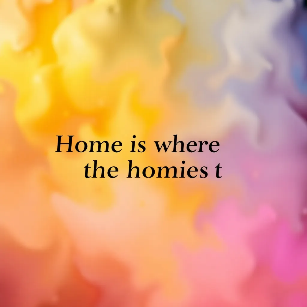 Home is where the homies are test